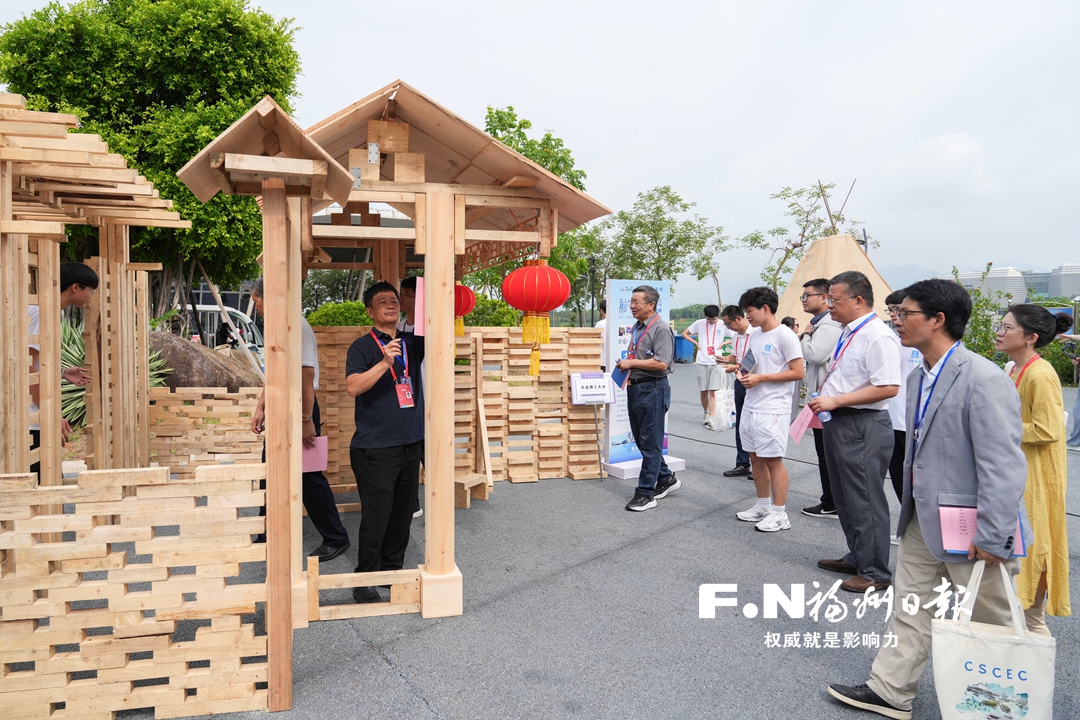 海峡两岸大学生实体建构大赛落幕 台湾高校作品获金奖