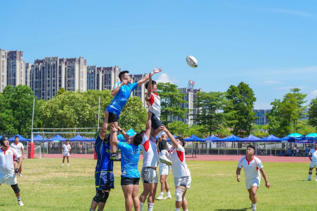 参与人数最多！两岸橄榄球手在榕竞技交流