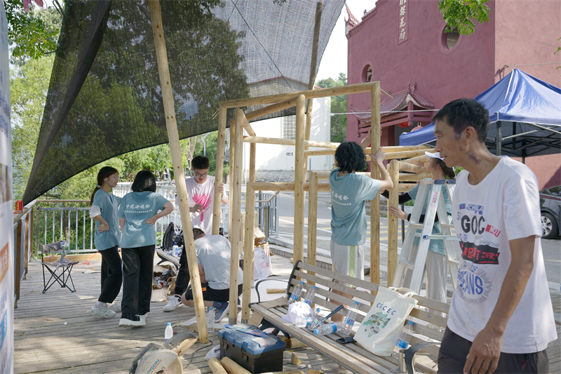“青”连两岸，筑梦“元·构”！两岸大学生实体建构大赛决赛拉开帷幕