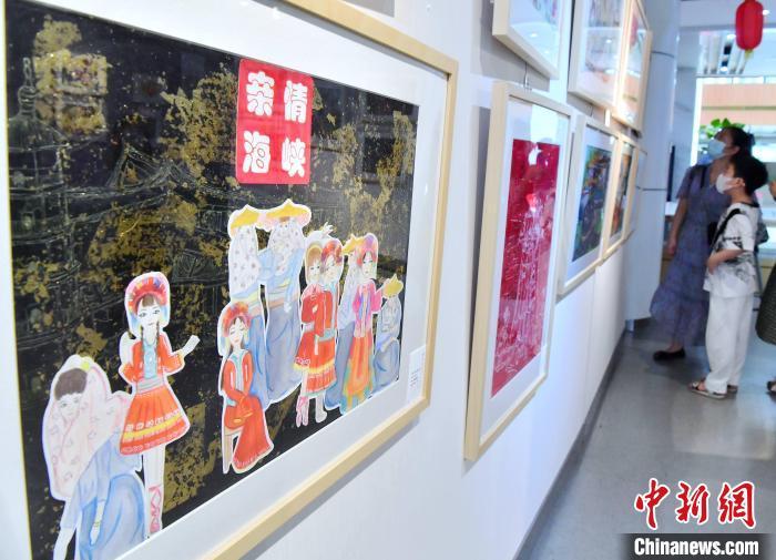 榕台中小学生书画佳作在福州展出
