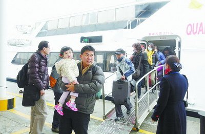 厦金小三通旅客今破1000万 开通13年见证两岸合作