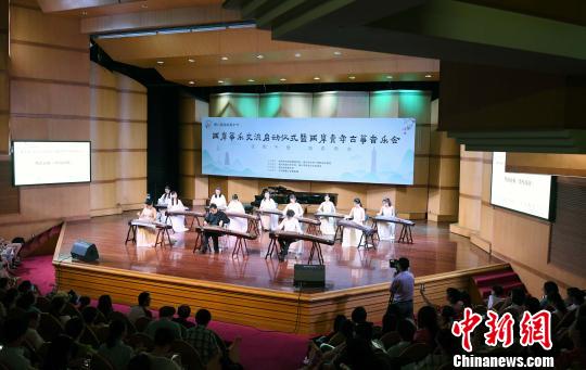 两岸青年筝乐艺术传承人福州展开交流“弦歌绵延两岸缘”
