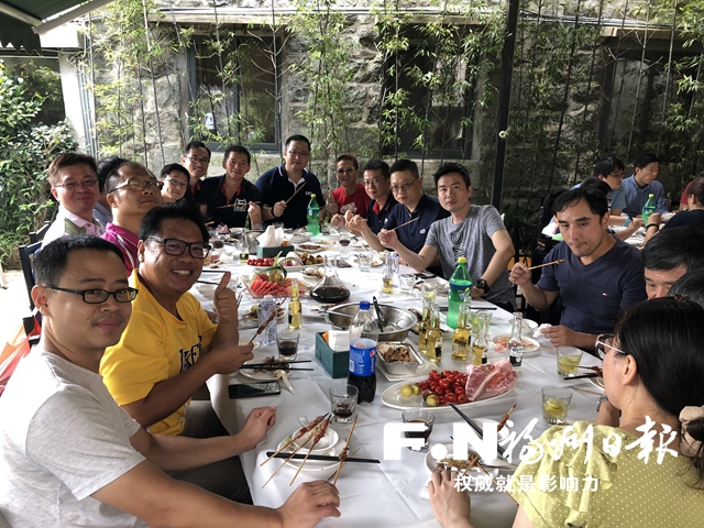 50名台籍教师福州鼓岭迎中秋