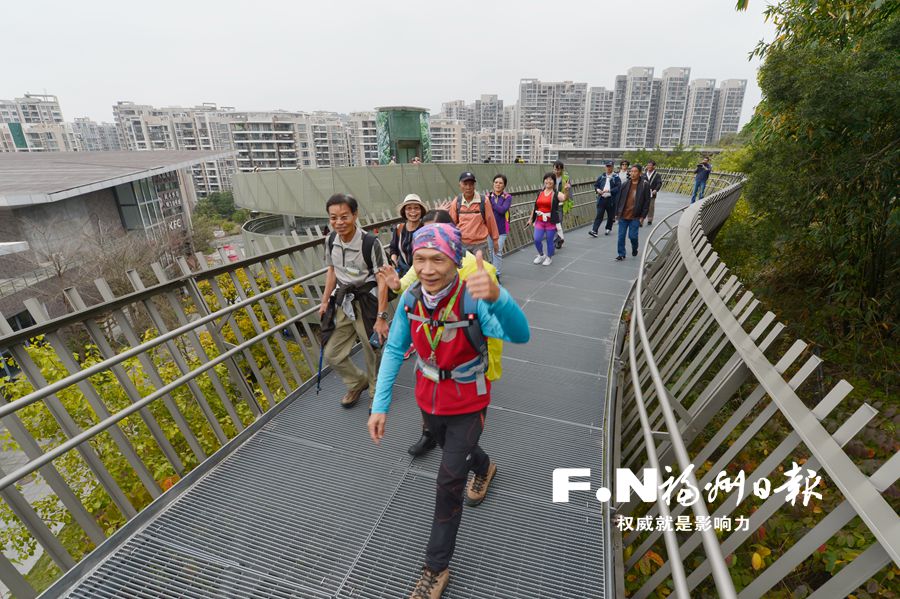台湾健走团畅游福道
